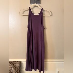 Purple sun dress